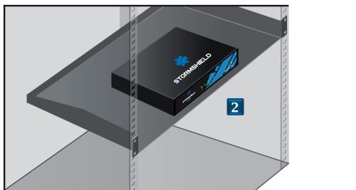 Plateau de montage universel 19" Stormshield | NA-US-SN-RACKPLATE