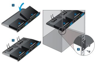 Plateau 1U SN-S-Series 19" Stormshield | NA-SN-S-RACKPLATE